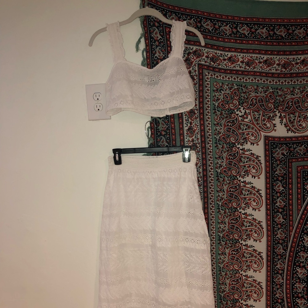 White dressy set